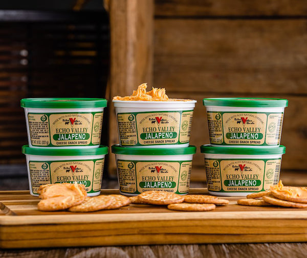 Just Spicy Enough Jalapeno Cheese Spread-12 Pack