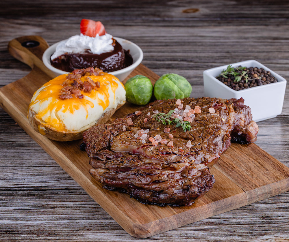 Cowboy's Steak Dinner – Echo Valley Meats Gifts - Main Image